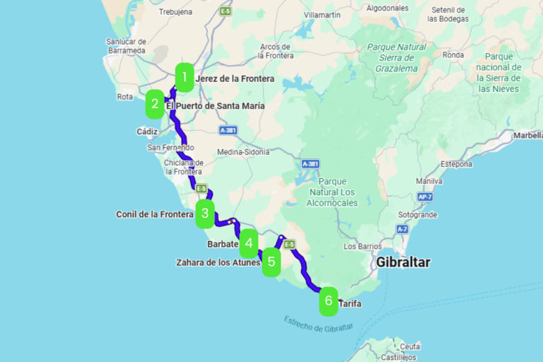 Mapa de LA DIETA DE LOS ATUNES