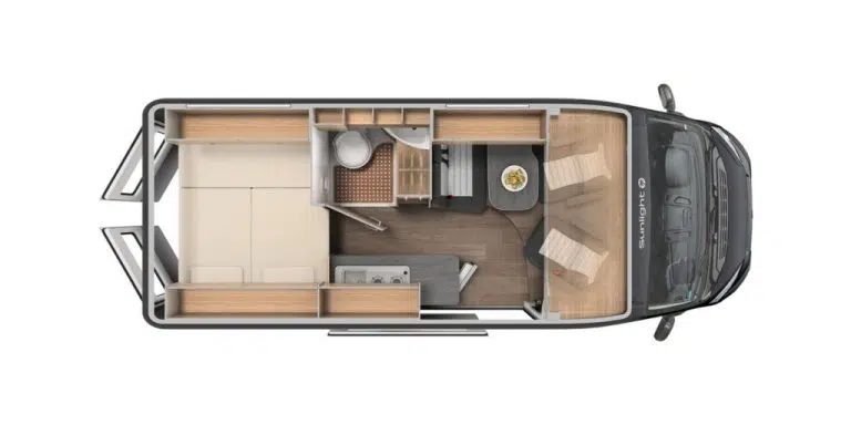 Alquiler 4 plazas Sunlight Cliff 600 – P en Bilbao