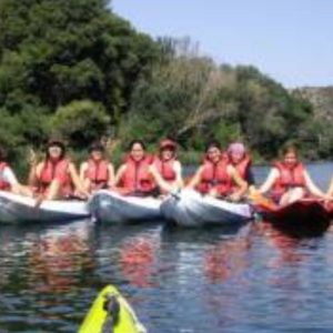 Kayak de Móra a Miravet