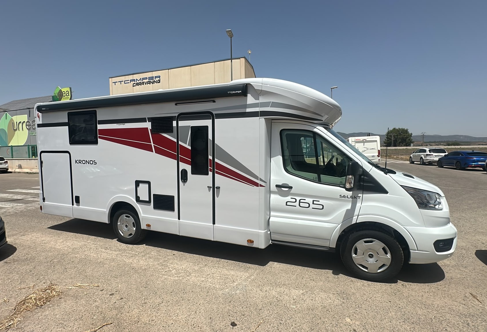 Alquiler 5 plazas Roller Team Kronos 265 en Caravaca de la Cruz