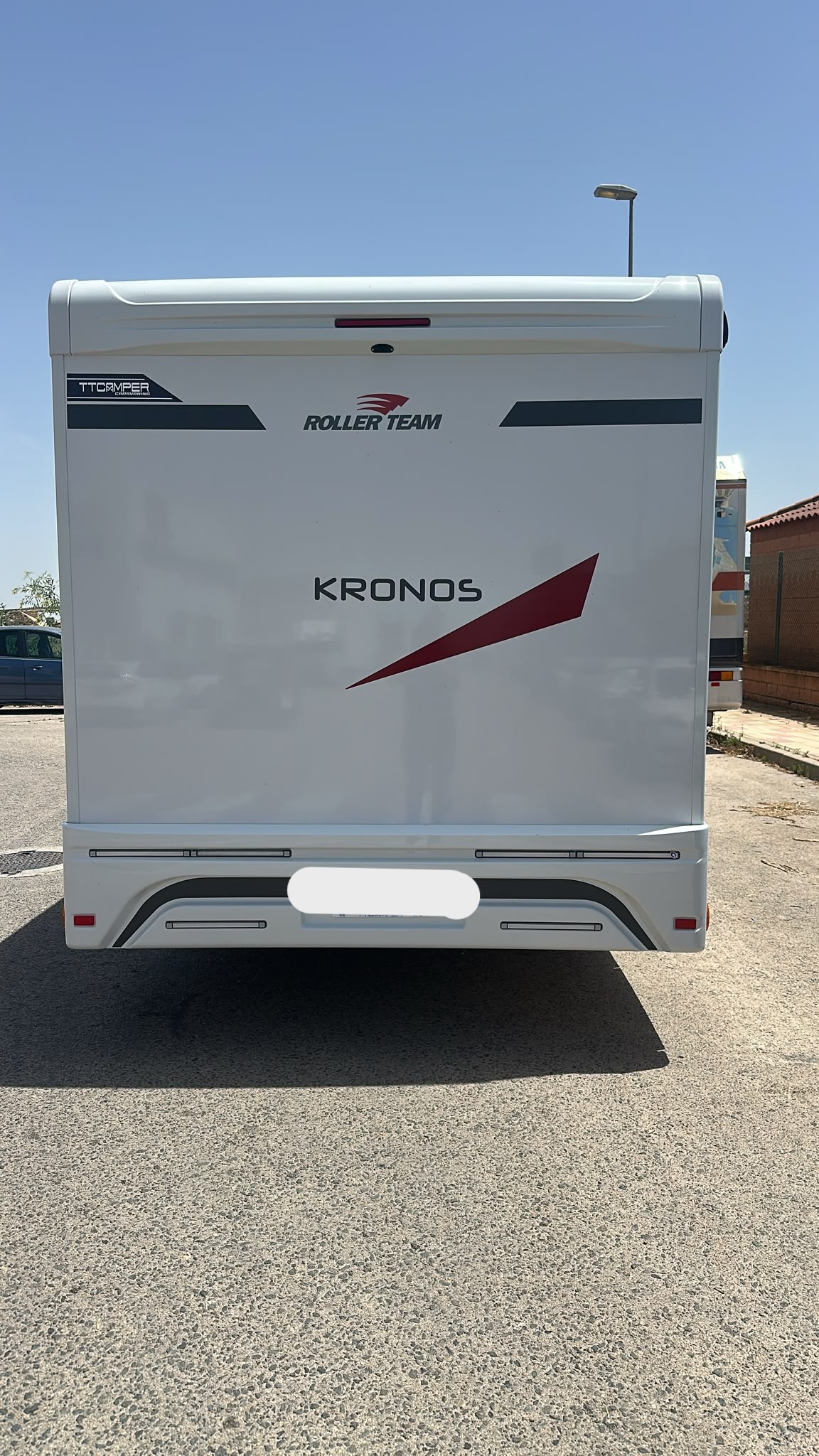 Alquiler 5 plazas Roller Team Kronos 265 en Caravaca de la Cruz