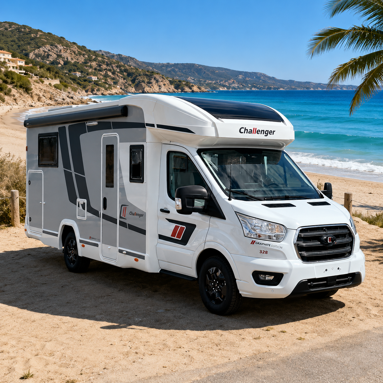 Alquiler 4 plazas Challenger 328 Graphite Edition en Barcelona