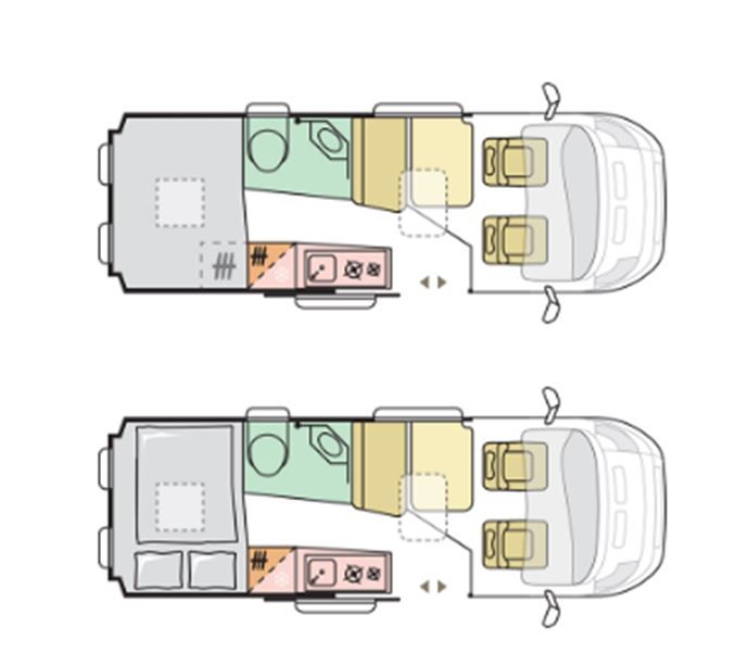 Alquiler 4 plazas Adria Twin en Barcelona