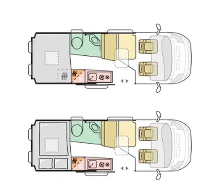 Alquiler 4 plazas Adria Twin en Barcelona