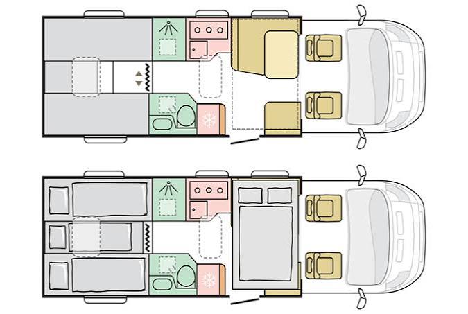 Alquiler 5 plazas Adria Matrix en Barcelona