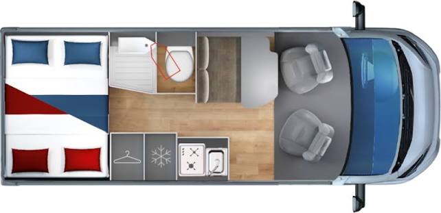 Alquiler 4 plazas Giottivan 60 By Limited Edition en Cantabria