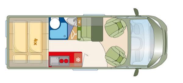 Alquiler 4 plazas Pössl Road Car R601 en Cantabria