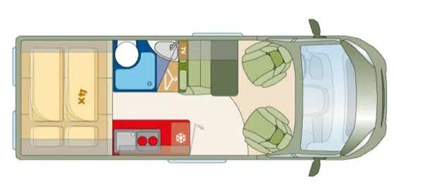 Alquiler 4 plazas Pössl Road Car R601 en Cantabria