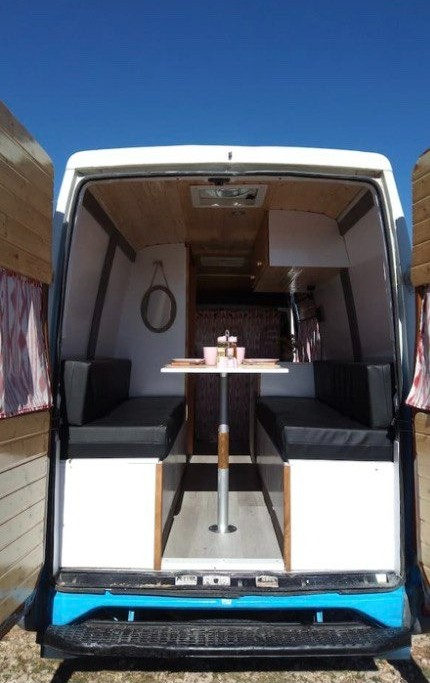 Alquiler 2 plazas CamperVan L3/H2 Iveco en Mallorca
