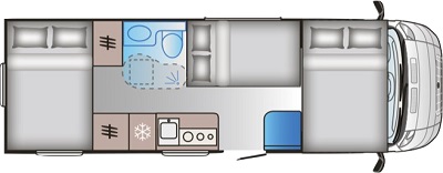 Alquiler 6 plazas Sun Living A75DP en Sevilla
