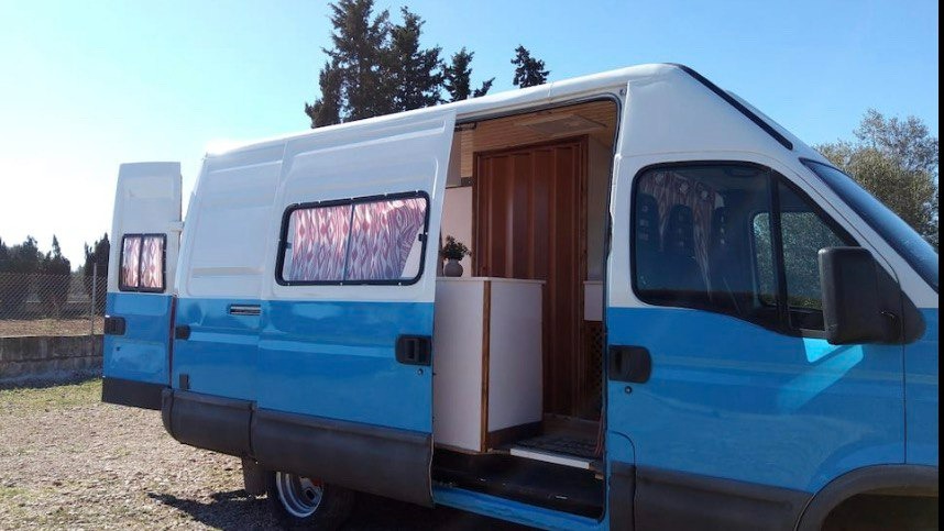 Alquiler 2 plazas CamperVan L3/H2 Iveco en Mallorca