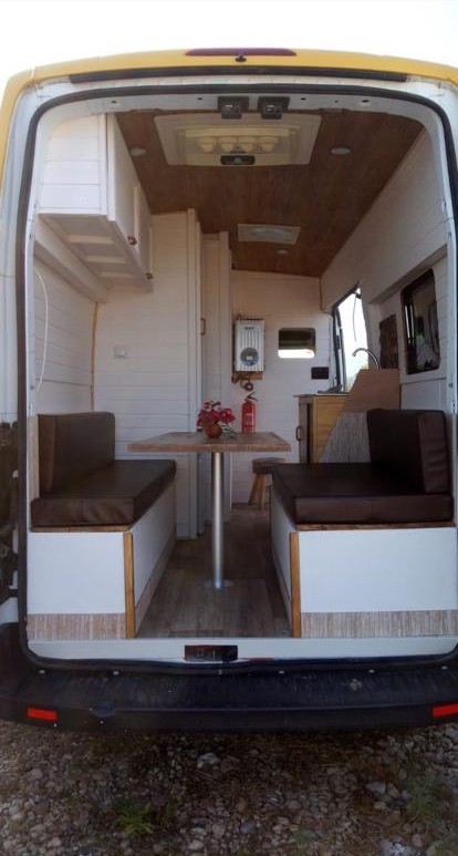 Alquiler 2 plazas CamperVan L3/H2 Ford en Mallorca