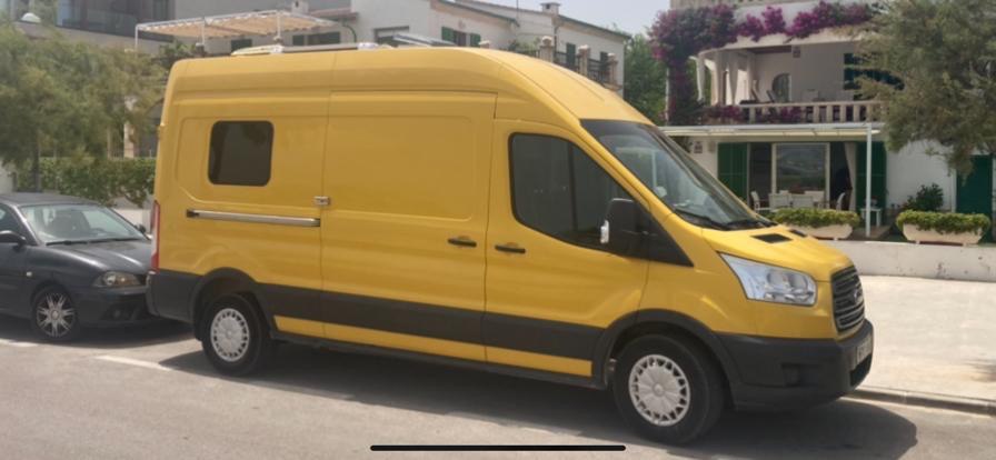Alquiler 2 plazas CamperVan L3/H2 Ford en Mallorca