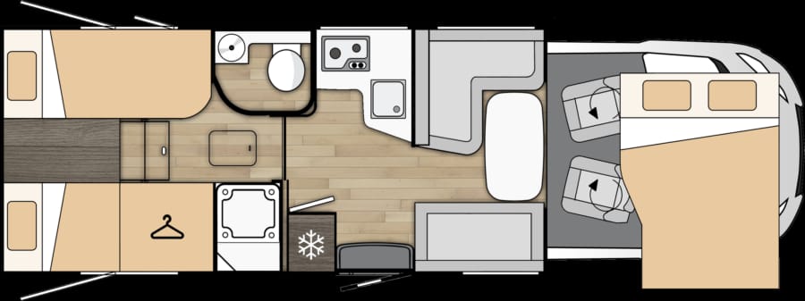 Alquiler 5 plazas Benimar Tessoro 463 UP en Barcelona